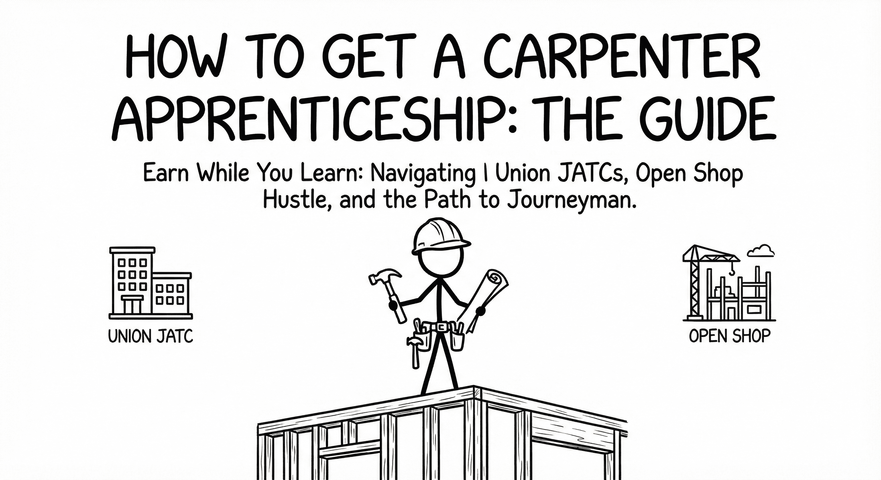 The Carpenter's Path: Union vs. Open Shop Apprenticeships