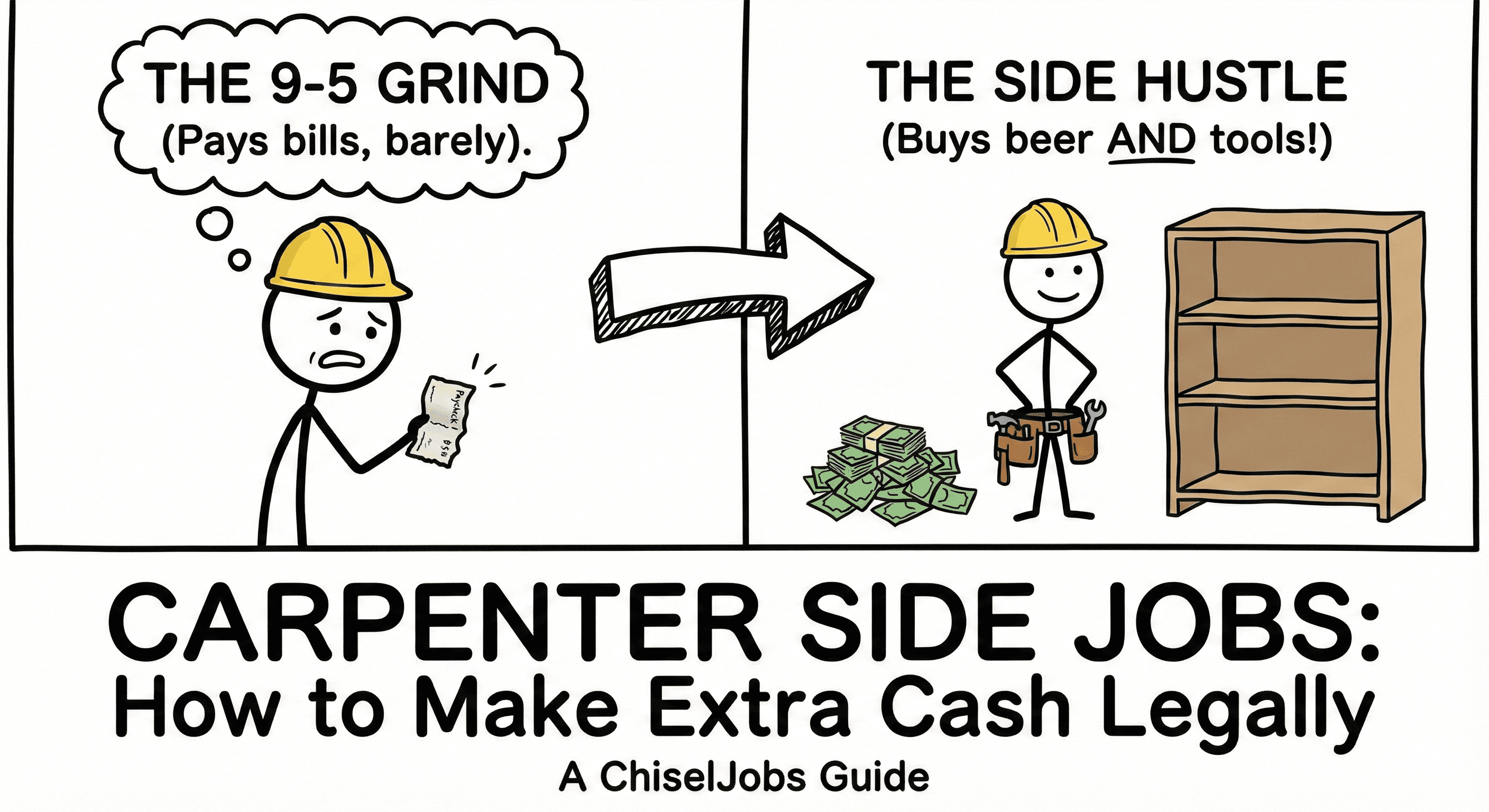 From Paycheck to Profit: The Carpenter's Side Hustle