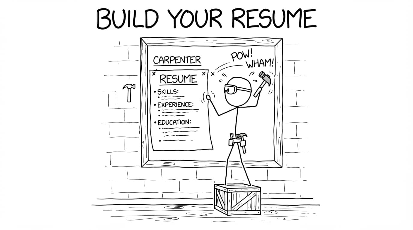 Structuring a Carpenter Job Description for Your Resume Cover Image