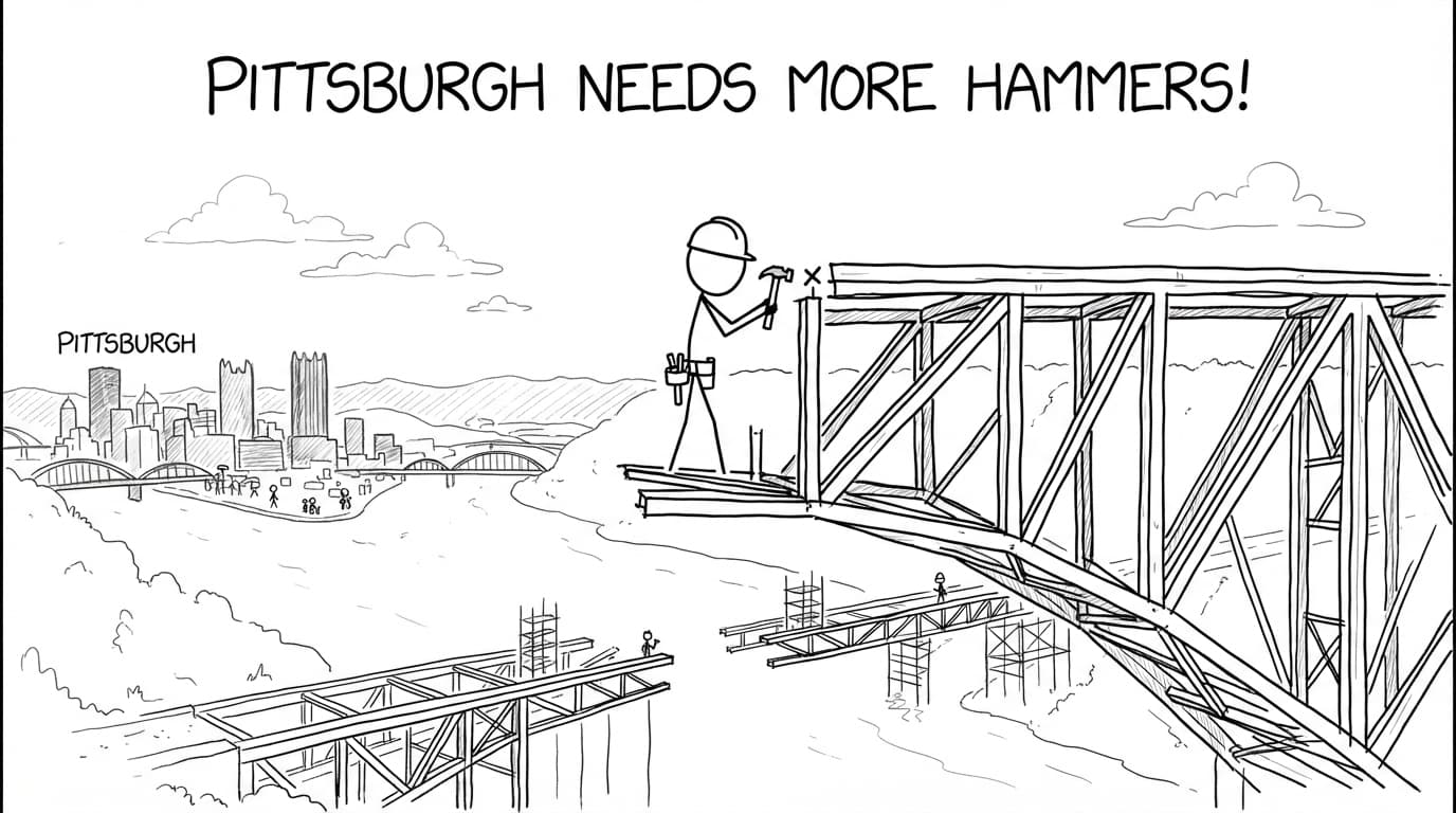 Carpenter Jobs in Pittsburgh, PA: Infrastructure Demand Cover Image