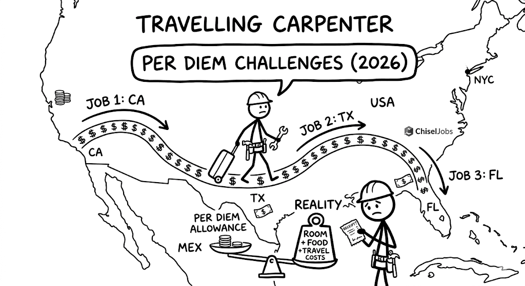 Travelling Carpenter Per Diem Reality: Are Allowances Sufficient in 2026?